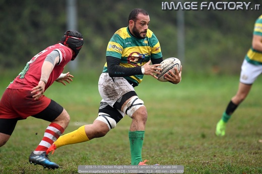 2018-11-11 Chicken Rugby Rozzano-Caimani Rugby Lainate 040